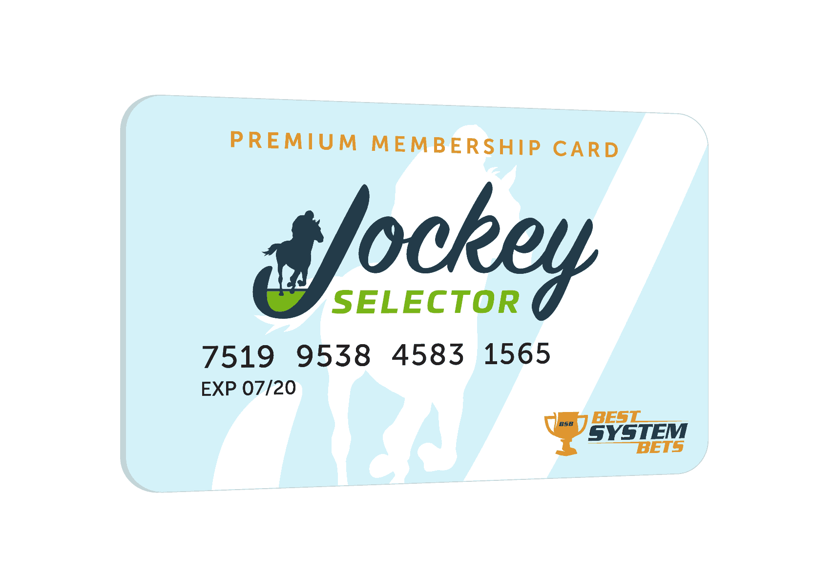 Jockey Selector membership card