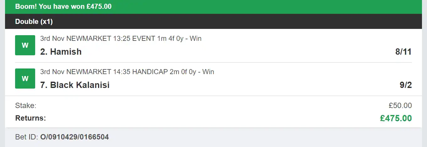 Jockey Selector - Winner Multi - 2023-11-03