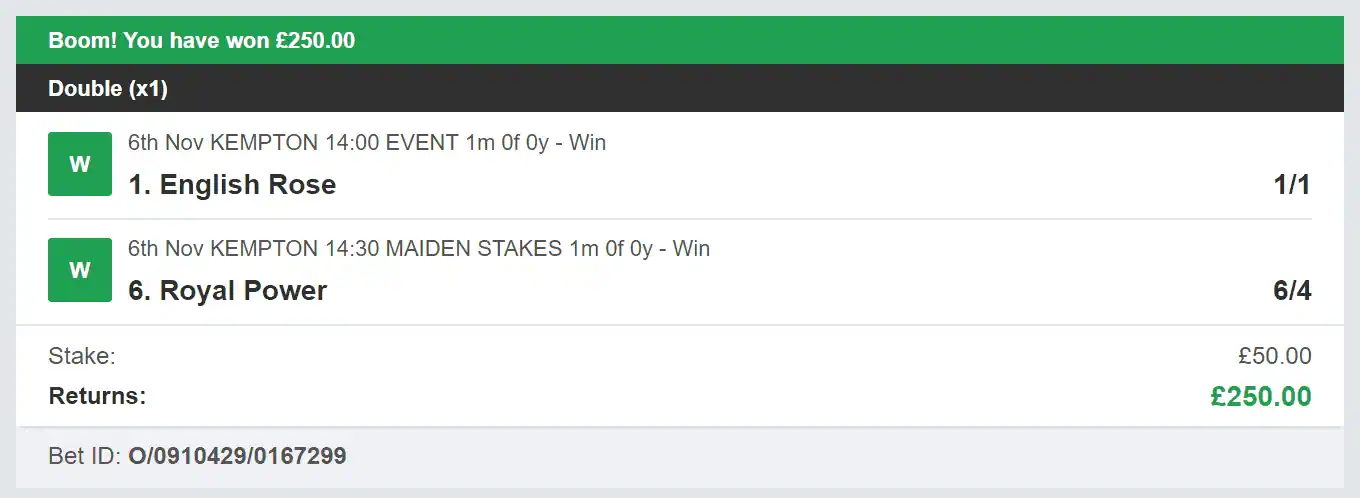 Jockey Selector - Winner Multi - 2023-11-06