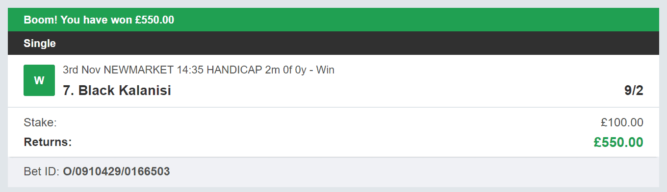 Jockey Selector - Winner 2 - 2023-11-03