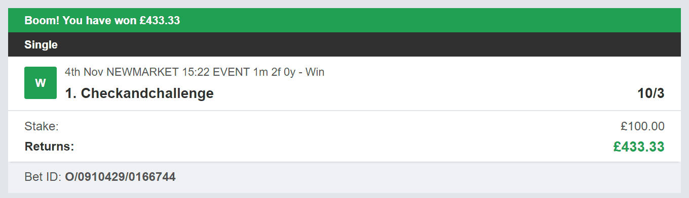 Jockey Selector - Winner 2 - 2023-11-04